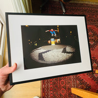 Limited Edition Framed Photo (Harry Bastard - roundabout ollie)