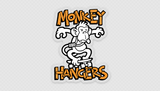 Monkey Hangers Skateboard Deck Hangers - (Command Strip) The House of Groans